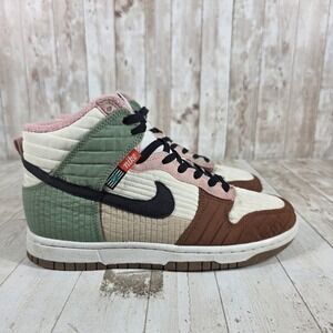 Nike‎ Dunk High Next Nature Toasty Rattan Brown Green DN9909-100 Womens 7